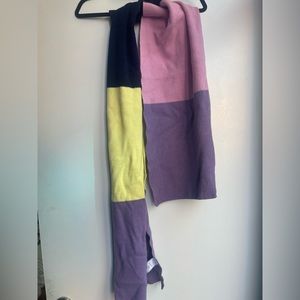 NWT: Olivia Rubin pastel color block scarf — super cute!
